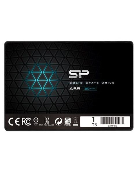Silicon Power Ace A55 1TB SSD, 2,5, SATA3, 560MBps (Read)/530MBps (Write) (SP001TBSS3A55S25)