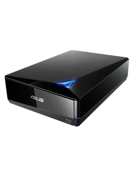 ASUS External Blu-ray Burner Optical Disc 16x Speed Re-Writer, USB 3.0, Black (90DD0210-M29000)