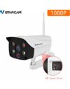 VStarcam CS52Q Waterproof IP Camera, 4Mpixels, WiFi / Ethernet, Microphone/Loudspeaker, Color Night Vision, microSD