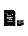 Silicon Power microSDHC 32GB Class 10, Adapter (SP032GBSTH010V10SP)