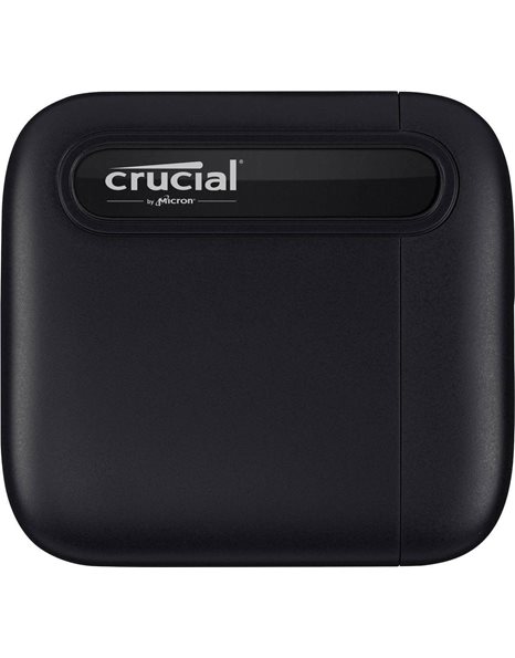 Crucial X6 1TB Portable SSD, USB 3.1, Black (CT1000X6SSD9)