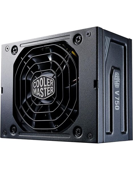 CoolerMaster V750 SFX, 750W Power Supply, 80+ Gold, Active PFC, Full Modular, 92mm Fan (MPY-7501-SFHAGV)