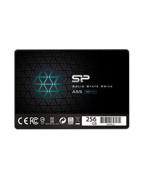 Silicon Power Ace A55 256GB SSD, 2,5, SATA3, 550MBps (Read)/450MBps (Write) (SP256GBSS3A55S25)