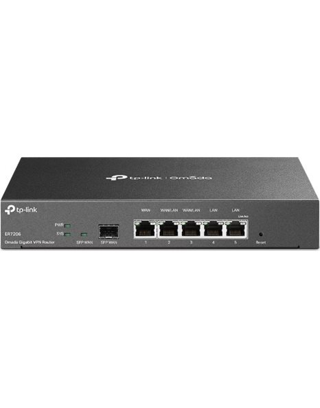 TP-Link SafeStream Gigabit Multi-WAN VPN Router V1 (TL-ER7206)