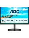 AOC 24B2XDAM, 23.8-Inch LED FHD VA Monitor, 1920x1080, 16:9, 4ms, HDMI, DVI, VGA, Black, Speakers (24B2XDAM)