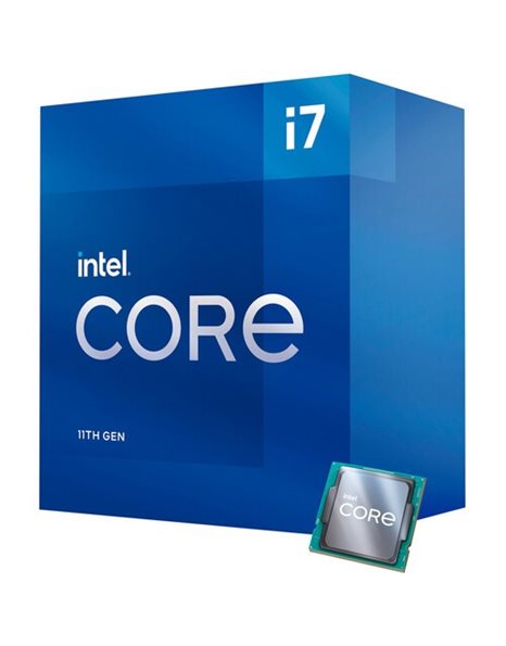 Intel Core i7-11700, 16MB Cache, 2.50 GHz (Up To 4.90 GHz), 8-Core, Socket 1200, Intel UHD Graphics, Box (BX8070811700)