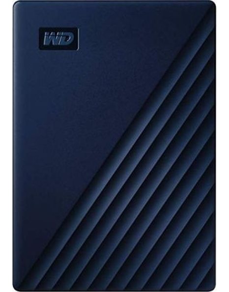 Western Digital My Passport External HDD, 4TB, 2.5-Inch, USB 3.2, Blue (WDBA2F0040BBL-WESN)