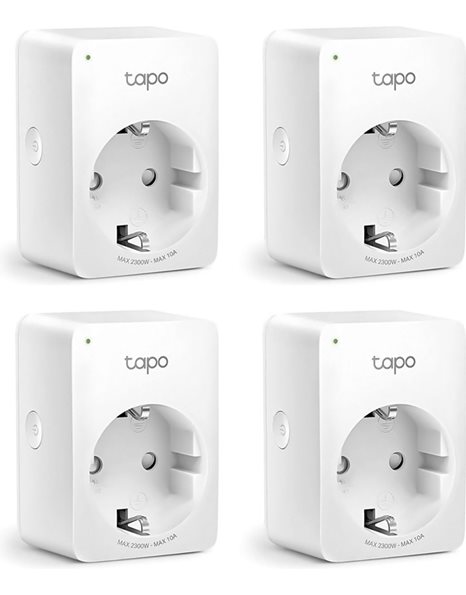 TP-Link Tapo P100 Mini Smart Wi-Fi Socket TAPO P100(4-PACK) V1.2