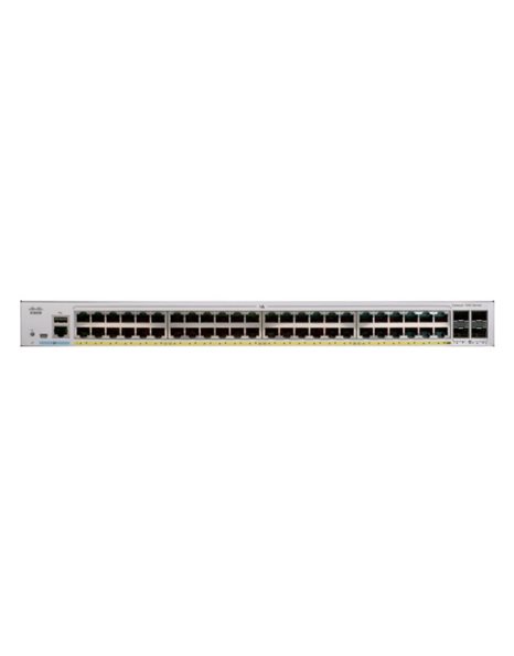 Cisco CBS250 Smart, 48-Port Gigabit Managed Switch, POE (CBS250-48P-4G-EU)