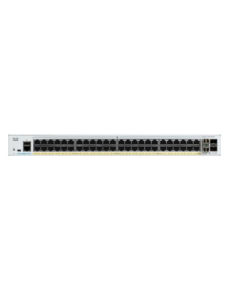 Cisco Catalyst 1000 C1000-48T-4G-L, 48-Port Gigabit Managed Switch SFP (C1000-48T-4G-L)
