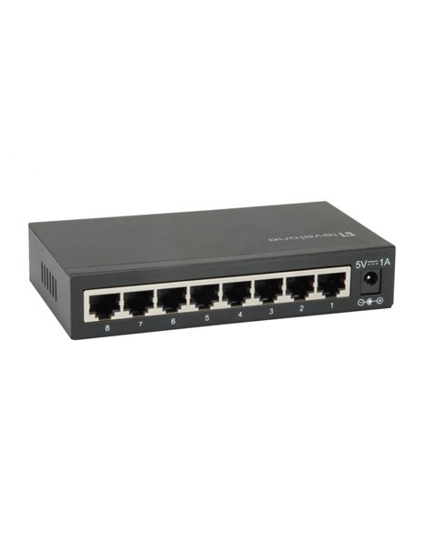 LevelOne GEU-0822 8-Port Gigabit Ethernet Switch (GEU-0822)