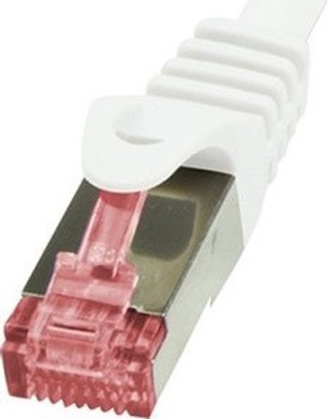 LogiLink Patch cable PrimeLine, Cat.6, S/FTP, white, 1.5m (CQ2041S)