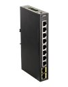 D-Link Industrial Gigabit Unmanaged Switch with 2 SFP slots (DIS-100G-10S)