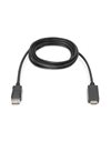 Digitus DisplayPort Adapter Cable, DisplayPort to HDMI Type-A St/St, 3m, w/ lock, DP 1.2, HDMI 2.0, 4K at 60Hz, CE, Black (AK-340303-030-S)
