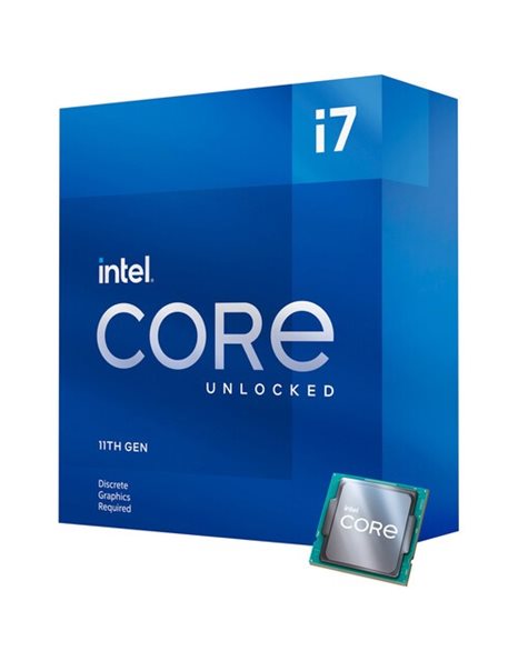 Intel Core I7-11700KF, 16MB Cache, 3.60 GHz (Up To 5.00 GHz), 8-Core, Socket 1200, Box (BX8070811700KF)