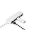 Digitus USB Type-C 4-port Hub, 4xUSB 3.0, 1xPD Charging, Silver (DA-70242-1)