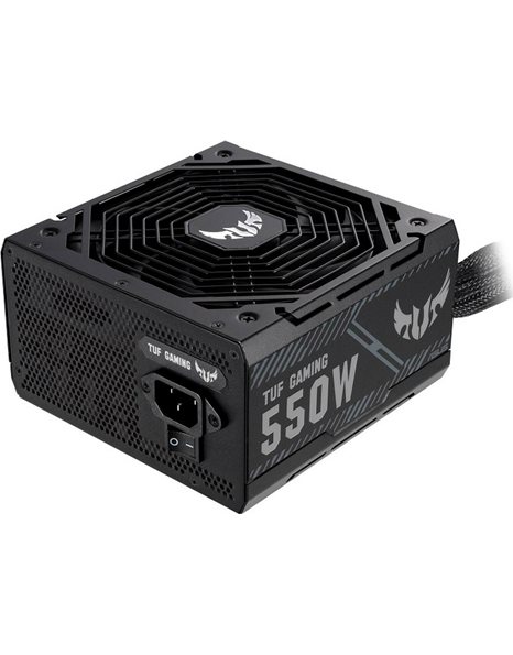 Asus TUF Gaming 550W Power Supply, 80+ Bronze, Active PFC, 135mm Fan, Non Modular (90YE00D2-B0NA00)