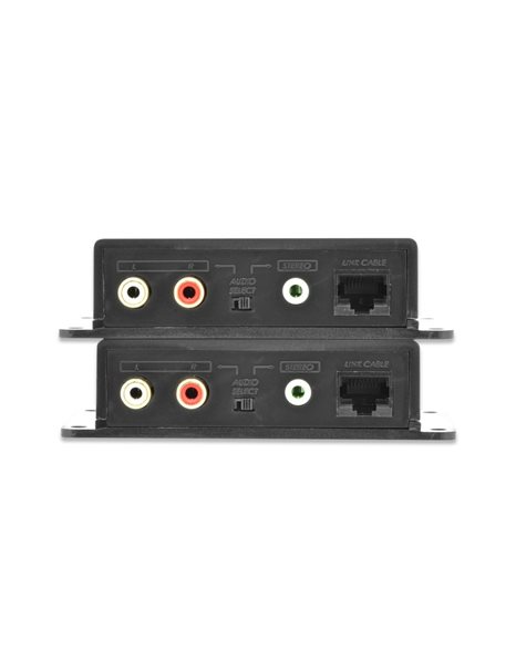 Digitus Cat 5 audio extender extension up to 600m, receiver and transmitter unit (DS-56100)