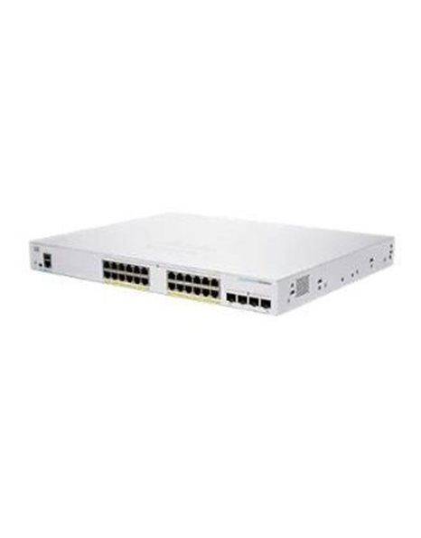 Cisco CBS250-24FP-4X-EU, 24 Port Gigabit Switch, PoE (CBS250-24FP-4X-EU)