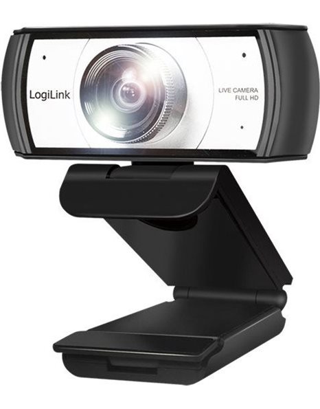 LogiLink Conference HD 120 Degrees USB webcam, dual microphone, manual focus (UA0377)