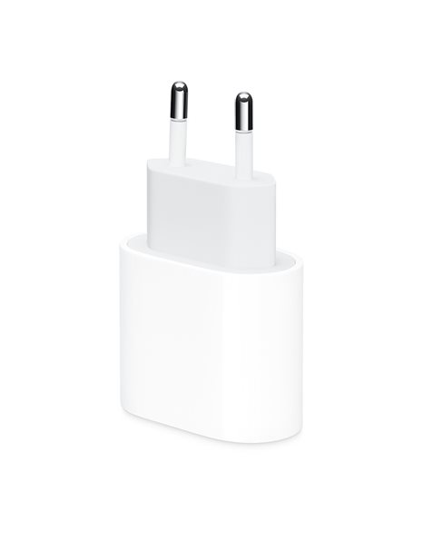 Apple 20W USB-C Wall Adapter, White (MHJE3ZM/A)