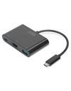 Digitus USB Type-C  HDMI Multiport Adapter, 3-Port (DA-70855)