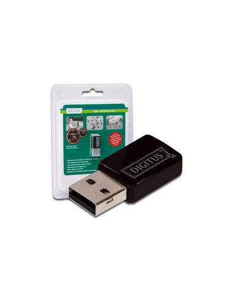 Digitus Tiny Wireless 300N USB 2.0 network adapter (DN-70542)