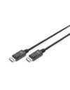 Digitus DisplayPort Connection Cable, DP Male/Male, 3m, with Interlock, Black (AK-340100-030-S)