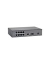 LevelOne FGP-1000W90, 10-Port Fast Ethernet PoE Switch, 1xGigabit RJ45, 1xGigabit SFP, 8 PoE Outputs, 90W (FGP-1000W90)