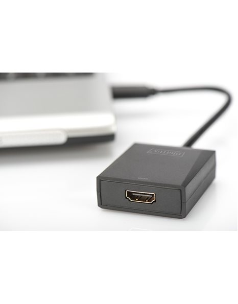 Digitus USB 3.0 to HDMI Adapter, 1080p Input USB, Output HDMI (DA-70841)