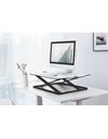 Digitus Ergonomic Sit-Stand Laptop Desk Top Work Surface 79x54cm, White (DA-90382)
