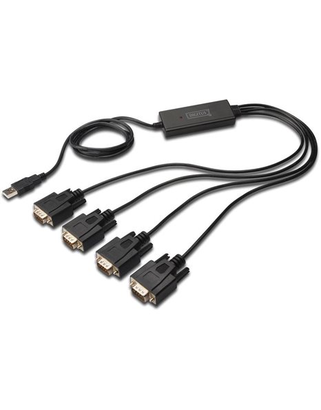 Digitus USB 2.0 to 4xRS232 Cable 1,5m (DA-70159)