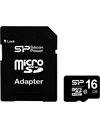 Silicon Power microSDHC 16GB Class 10 with Adapter (SP016GBSTH010V10-SP)