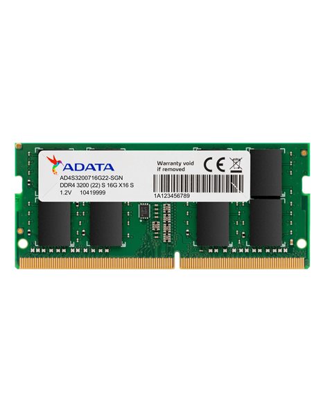 Adata Premier 16GB 3200MHz SODIMM DDR4 CL22 1.2V (AD4S320016G22-SGN)