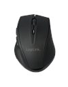 LogiLink Wireless Bluetooth Laser Mouse, 1600dpi, 5 Buttons, Black (ID0032A)