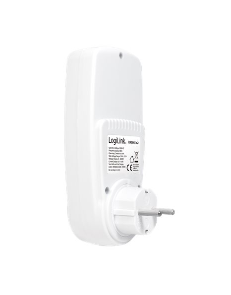 LogiLink Premium Energy Cost Meter, White (EM0003)