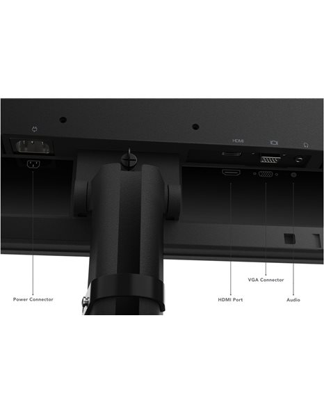 Lenovo ThinkVision S27e-20, 27-Inch FHD IPS Monitor, 1920x1080, 16:9, 6ms, 1000:1, HDMI,VGA, Black (62AFKAT2EU)