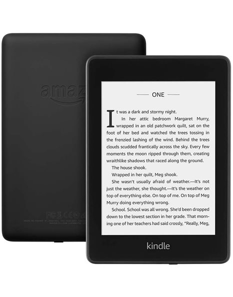 Amazon Kindle Paperwhite E-Reader, 6-Inch/32GB, Black, Ad-Supported (2018) (B07745PV5G)