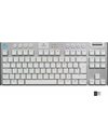Logitech G915 Lightspeed Tenkeyless Wireless RGB Mechanical Gaming Keyboard, US Layout, White (920-009664)