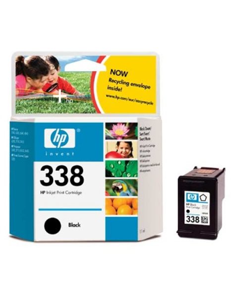 HP 338 Black InkJet Print Cartridge (11ml)  (C8765EE)