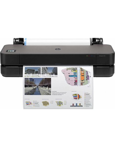 HP DesignJet T250 Printer 24-Inch, 2400x1200, USB, GLAN, WiFi (5HB06A)