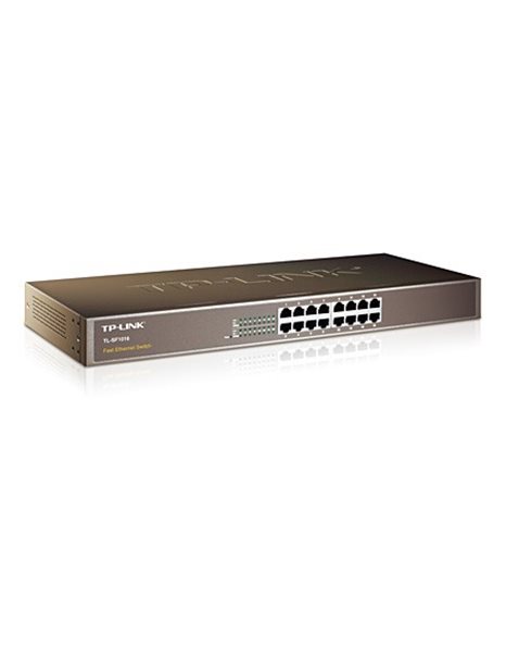TP-Link TL-SF1016 16-Port 10/100Mbps Rackmount Switch