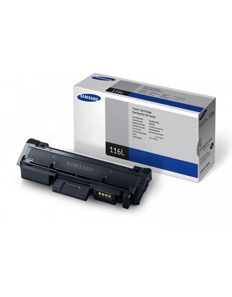 Samsung MLT-D116L Black Toner Cartridge, 3000 pages (MLT-D116L/ELS)