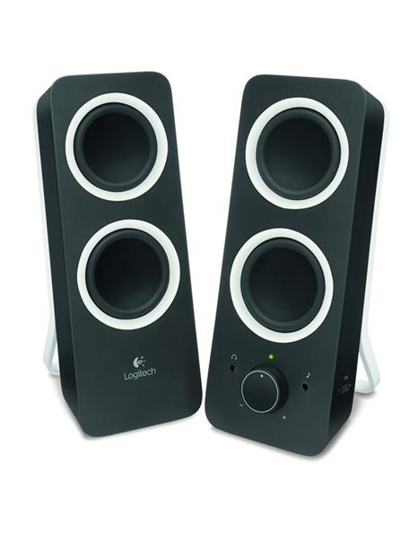 Logitech Z200 Multimedia Speakers, 2.0, Black (980-000810)