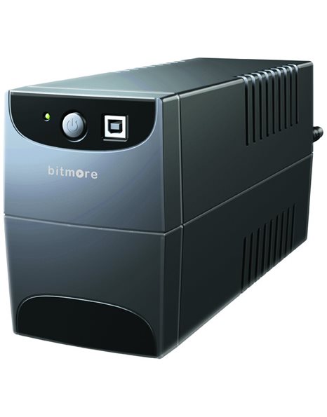 Bitmore Line U650, 650VA/360W, Line Interactive UPS with AVR, USB