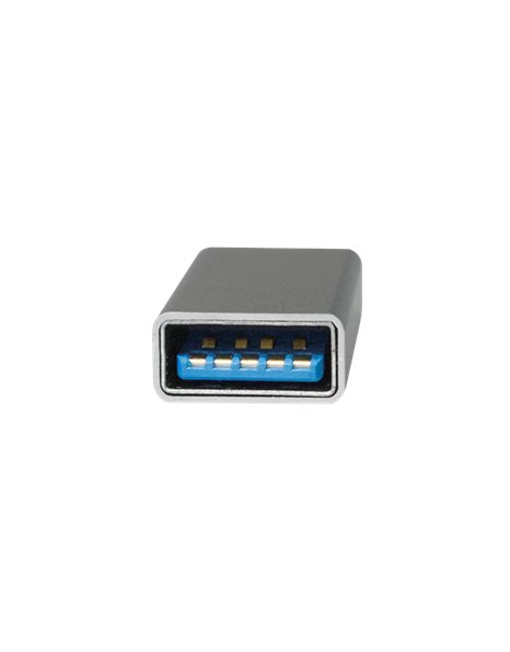 Logilink USB 3.2 Gen 1 adapter, USB-C/M to USB-A/F, silver (AU0042)
