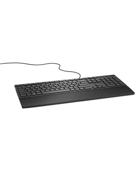 Dell KB216 Multimedia USB Keyboard, Greek, Black (580-ADHV)