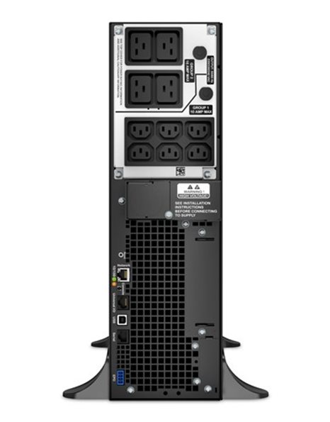 APC Smart UPS SRT 5000VA, On-Line UPS Tower, Serial, USB, RJ-45 (SRT5KXLI)