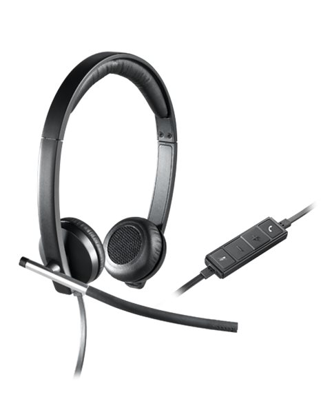 Logitech H650e USB Stereo Headset (981-000519)