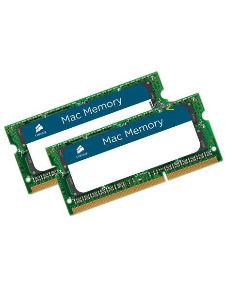 Corsair Mac Memory 8GB (2x4GB) Dual Channel DDR3 SODIMM Memory Kit (CMSA8GX3M2A1066C7)